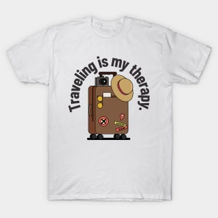 traveling is my therapy T-Shirt